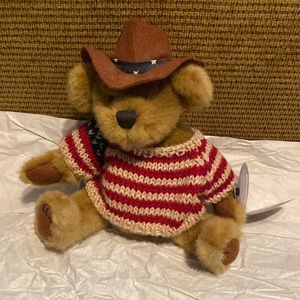 Cody Plush Brass Button Patriotic Bear